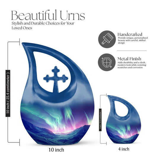 Medium-sized Northern Lights Urn,