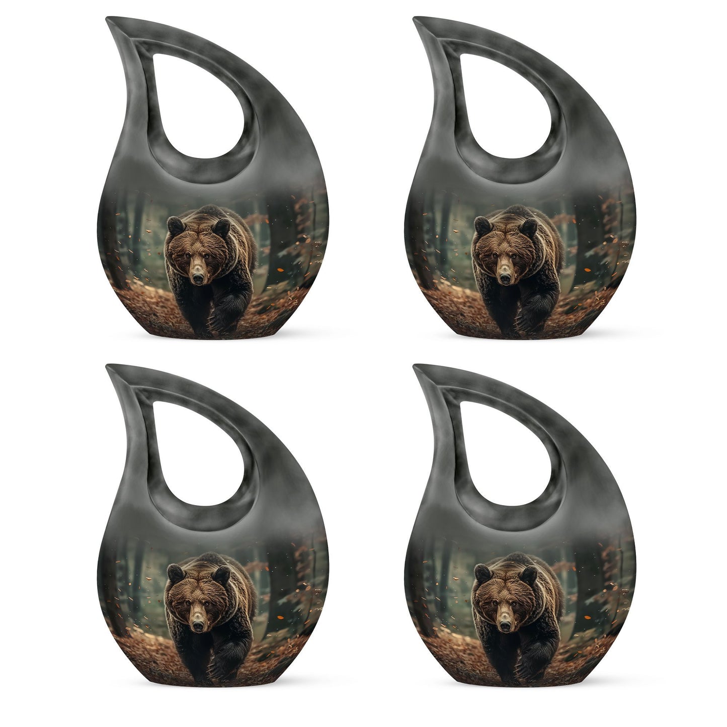 Cross Drop Bear Urn