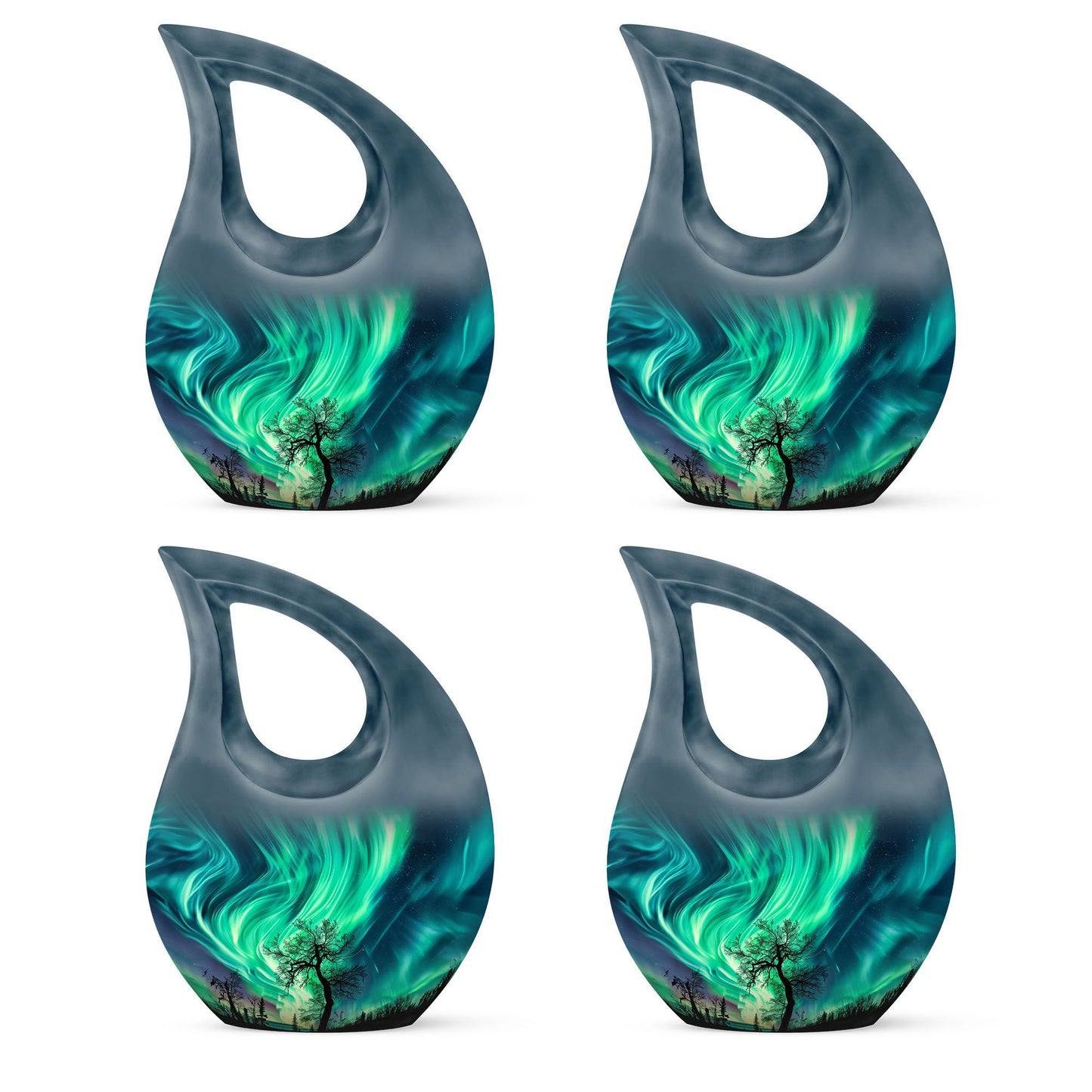 10-inch Northern Lights Memorial Urn