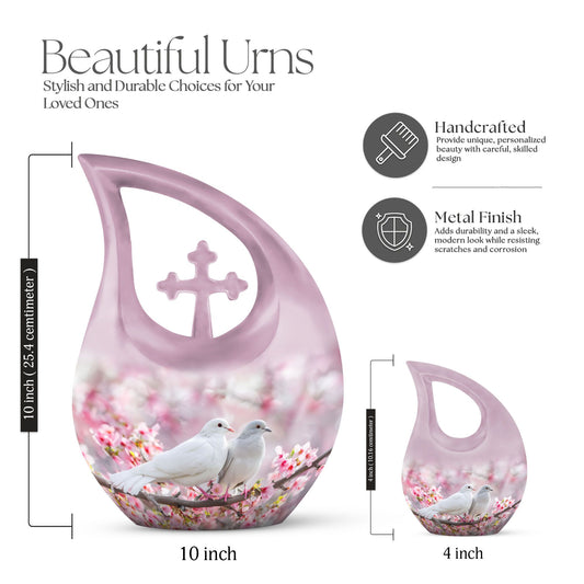 10-inch Dove Urn