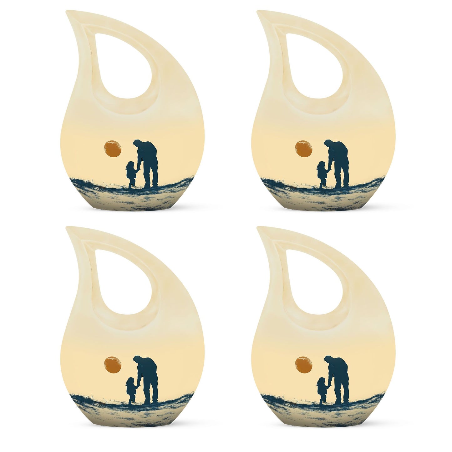 Father Son Medium Urn
