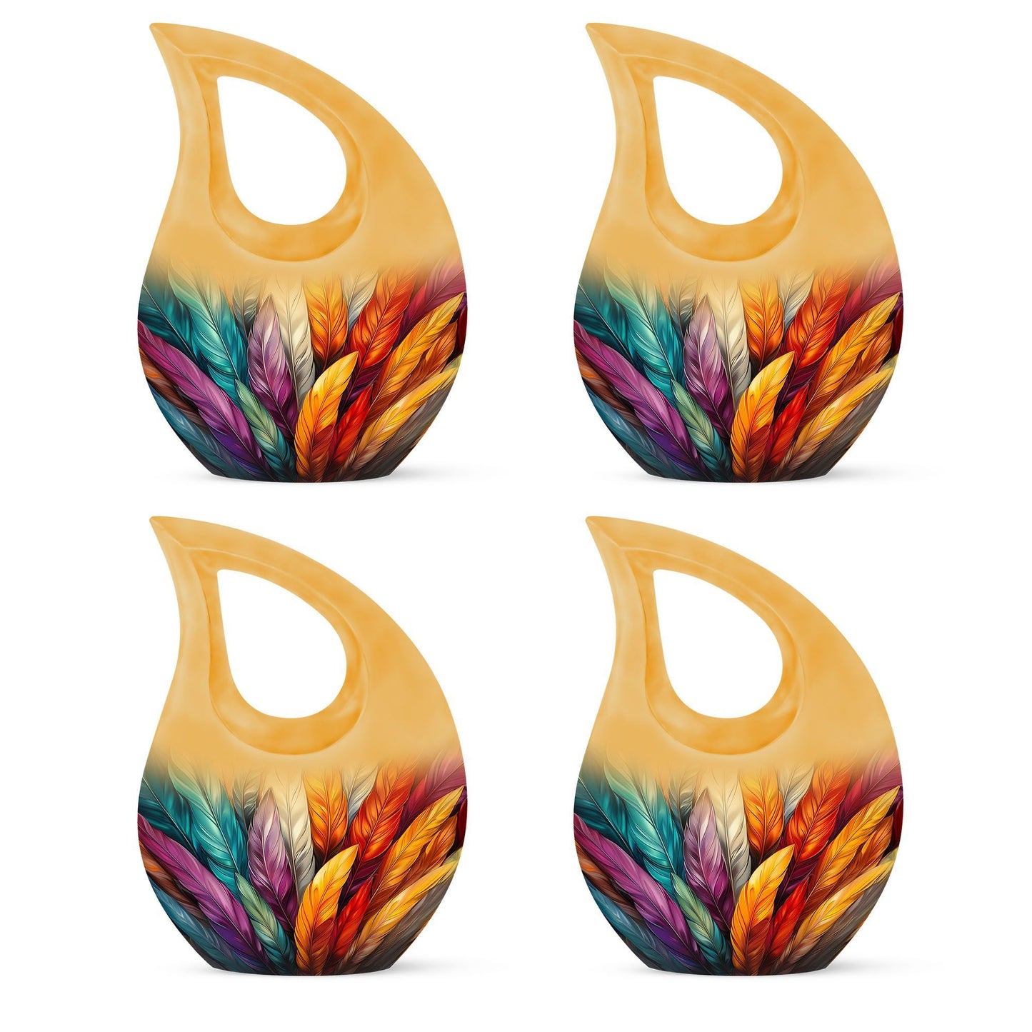 feather urn for human ashes