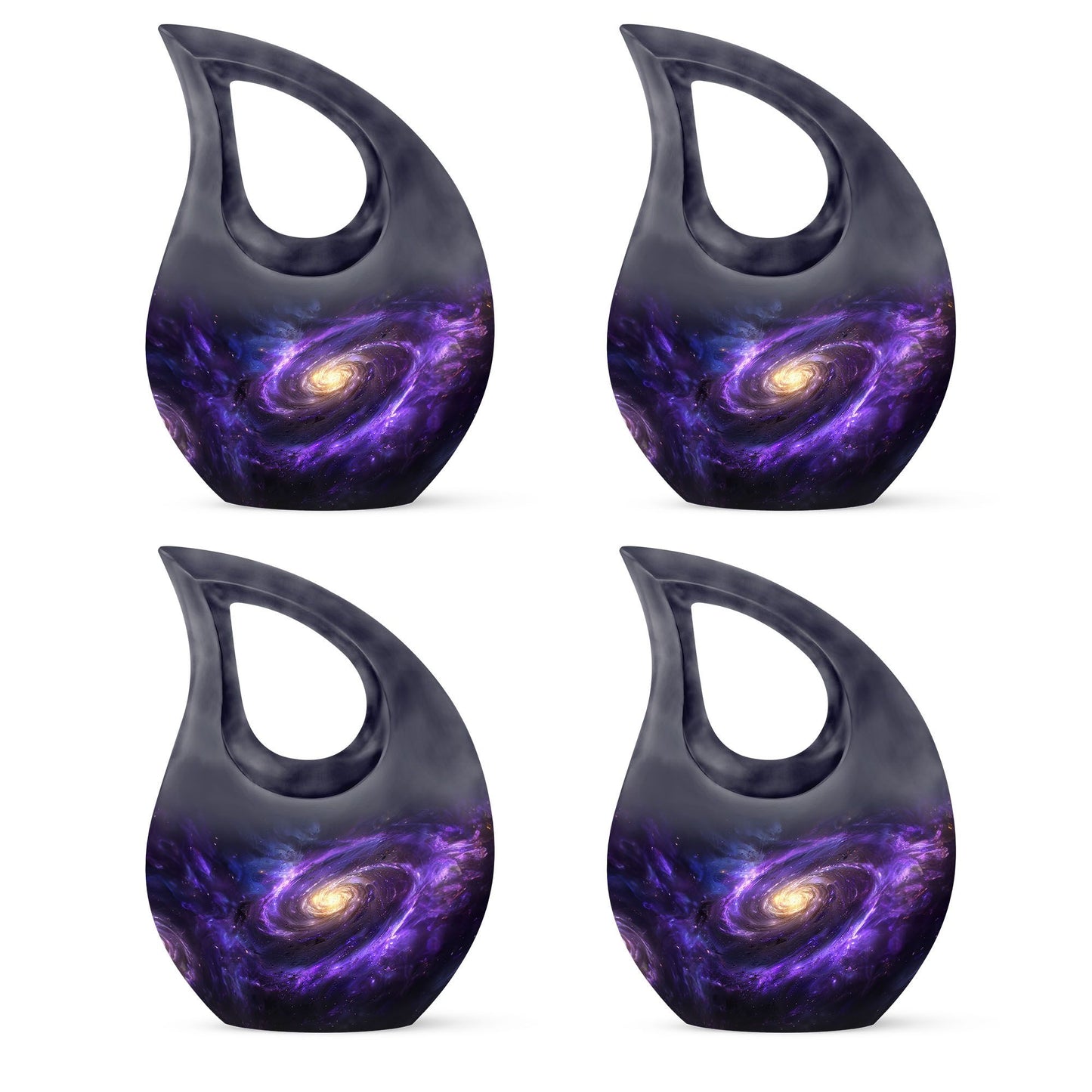 10-inch Galaxy Urn with Cross Drop design,