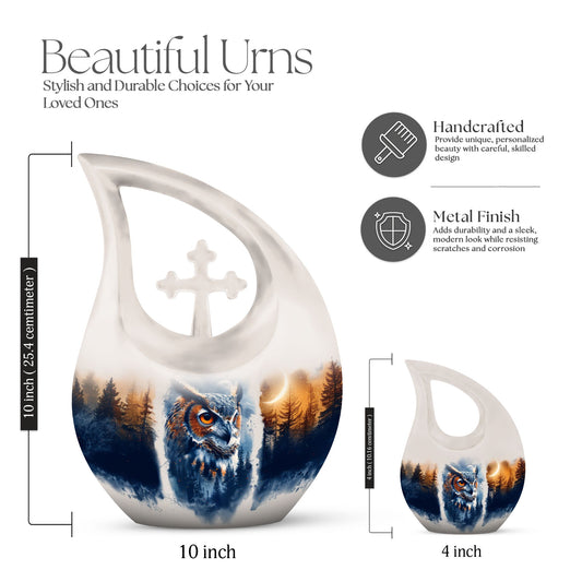 10-inch Owl Urn