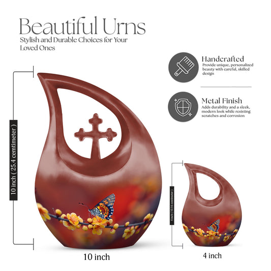 Butterfly Urn