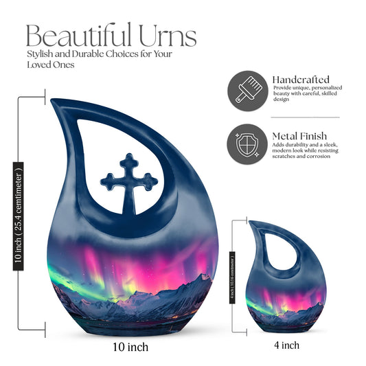 Aurora Borealis Urn