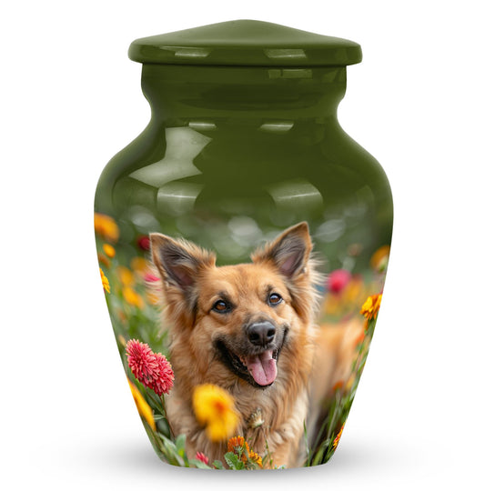 Pet Cremation Ashes Urn For Dog - Puppy Funeral Urns