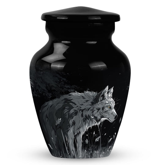 Wilderness Wolf Cremation Urns For Human Ashes - Urn For Men & Women