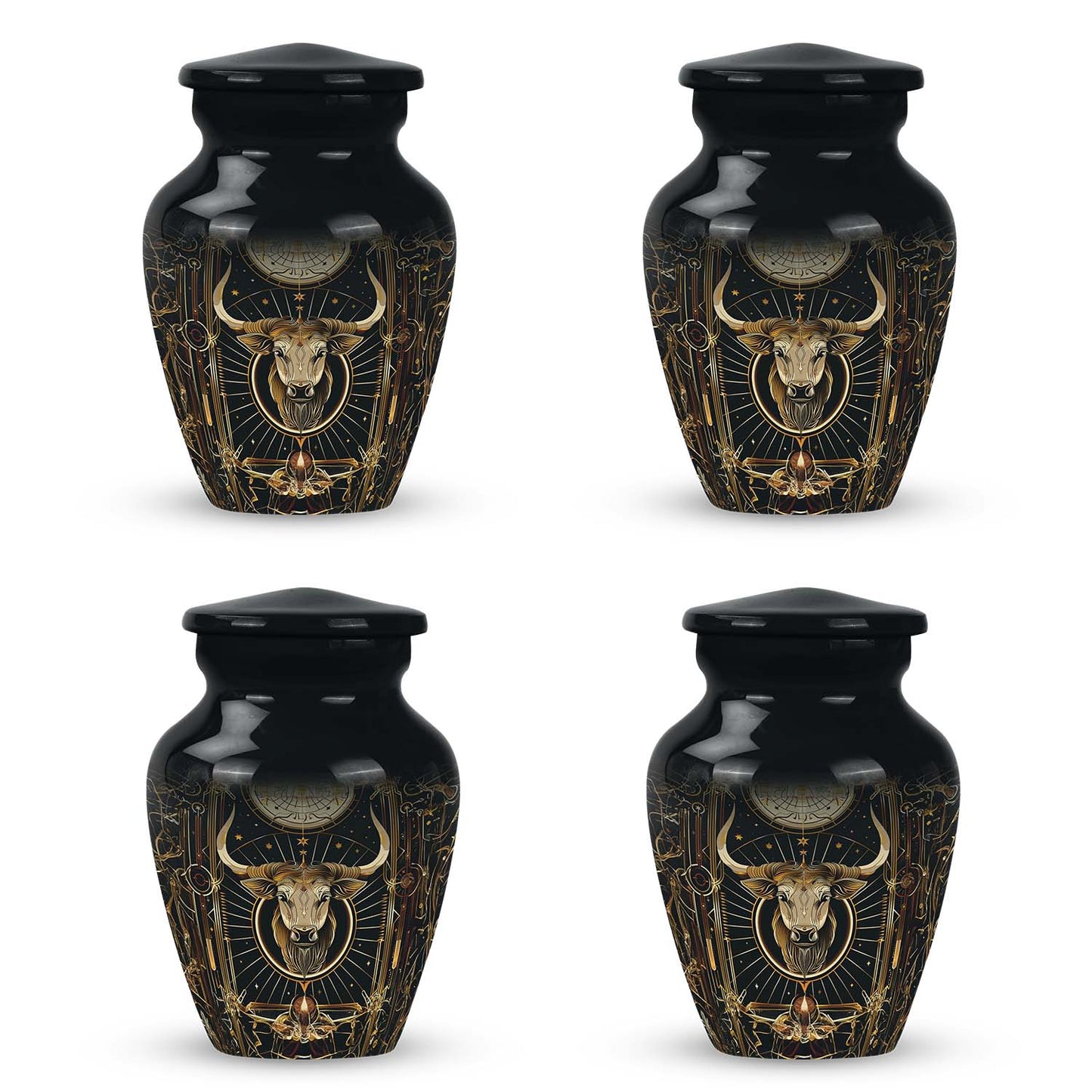 10-inch Zodiac themed Classic Urn for ashes