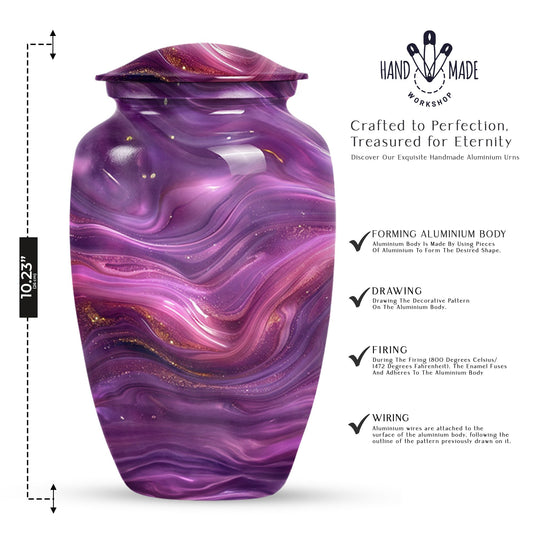 Abstract Urn, burial urn specially designed for adult female