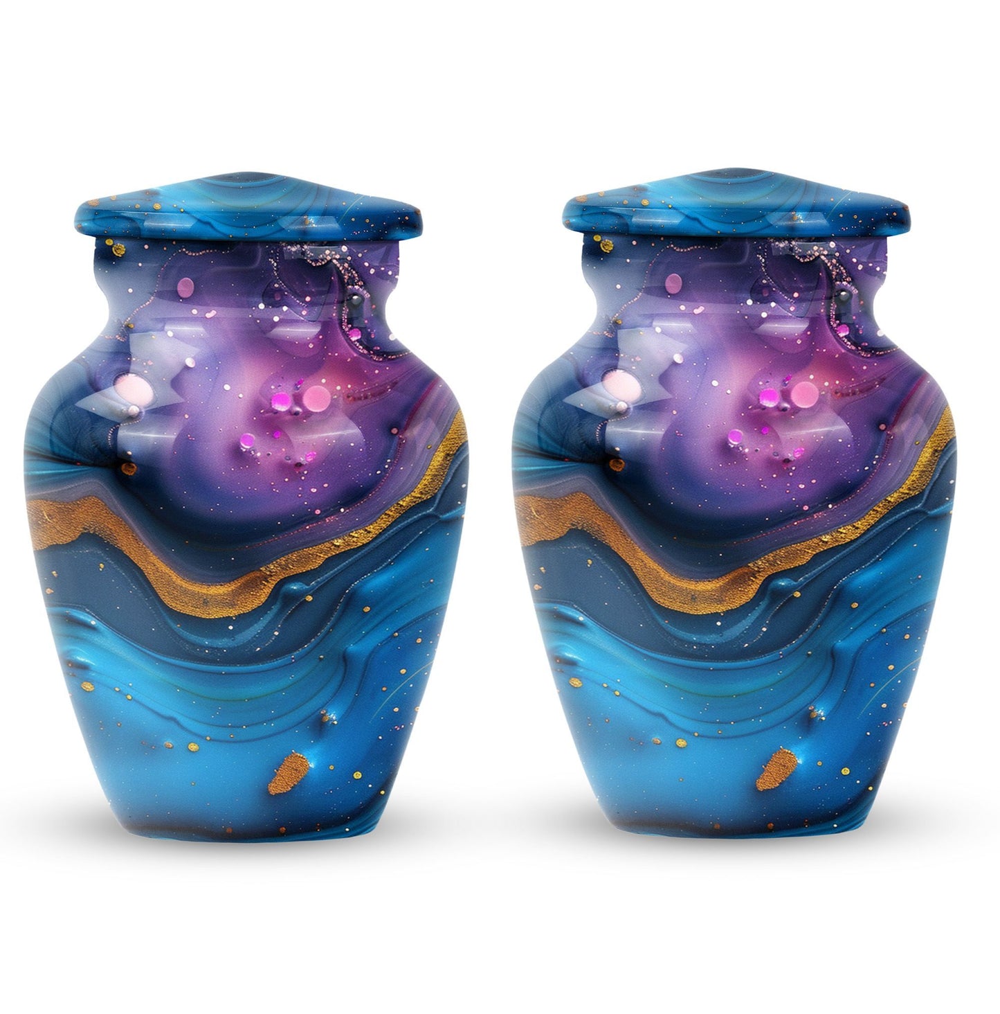 classic abstract urn for cremation ashes