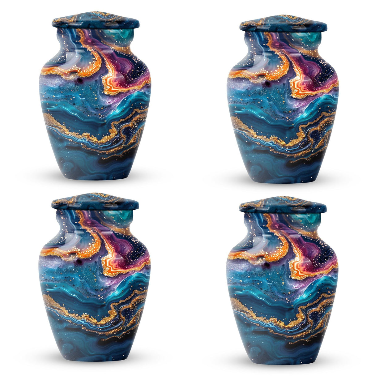 abstract classic urn for burial.