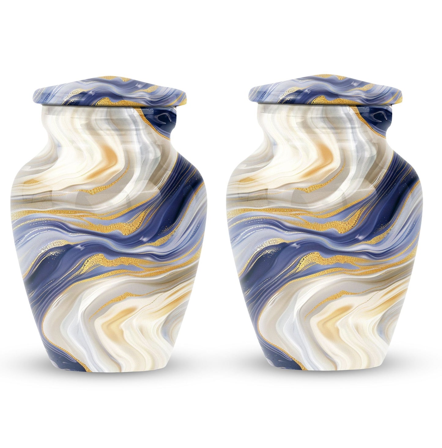 Abstract Urn, memorial urn for male adults,