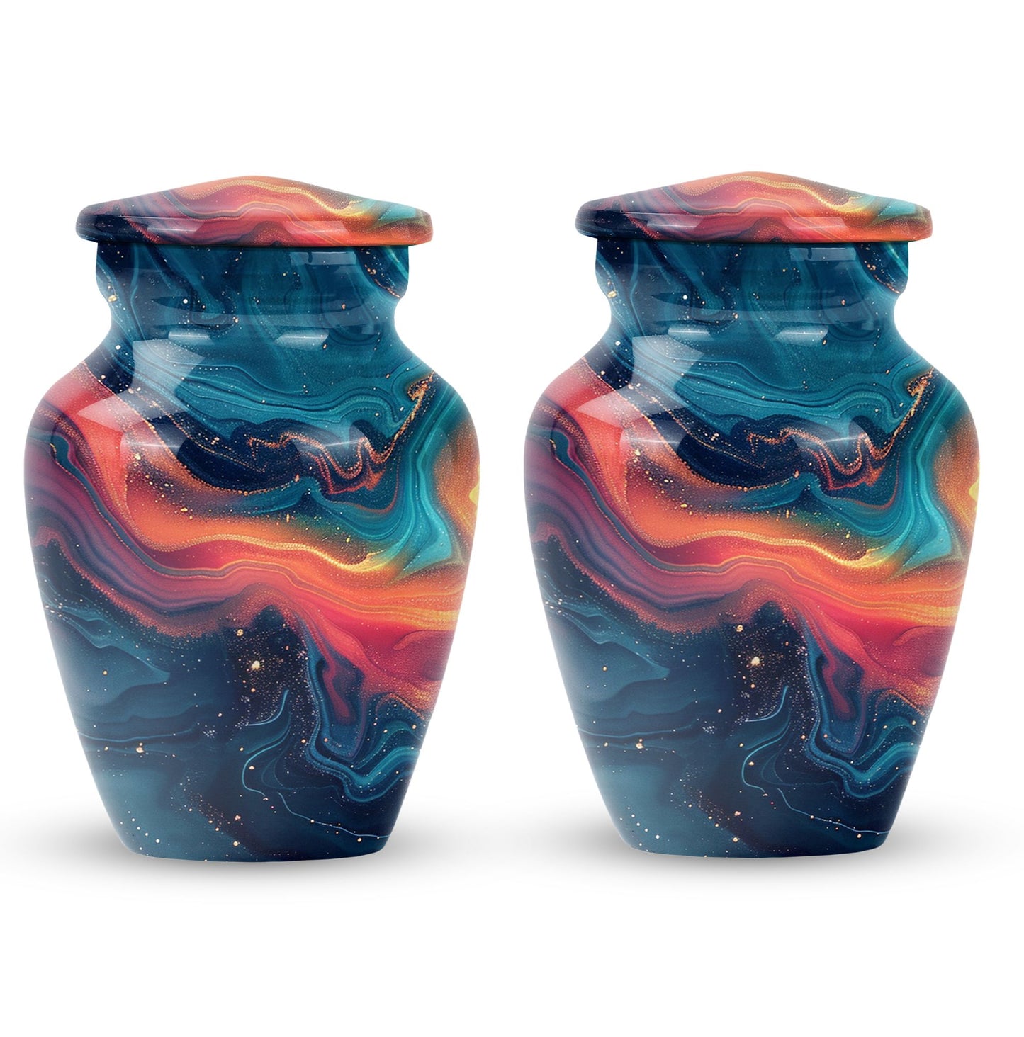 Abstract Urn for Adult Female Cremation Ashes,