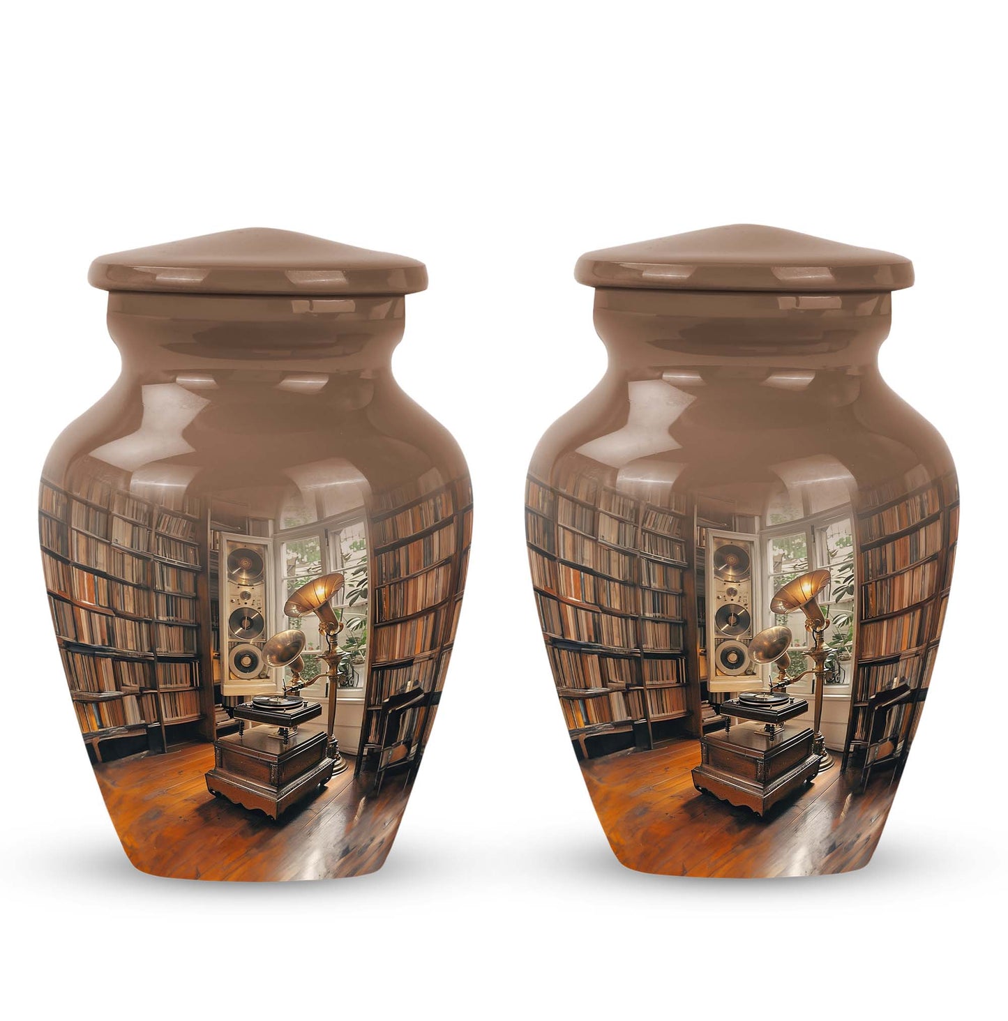Gramophone Urn for adult cremation ashes
