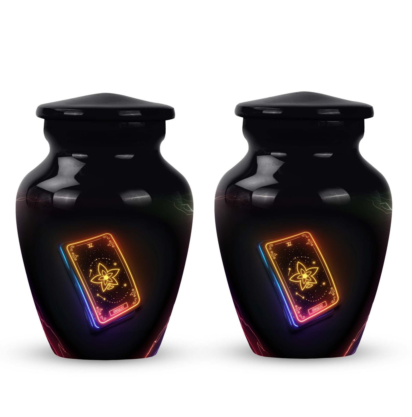 Tarot Urn human ashes,