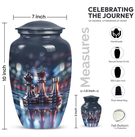 classic Chess urn for ashes