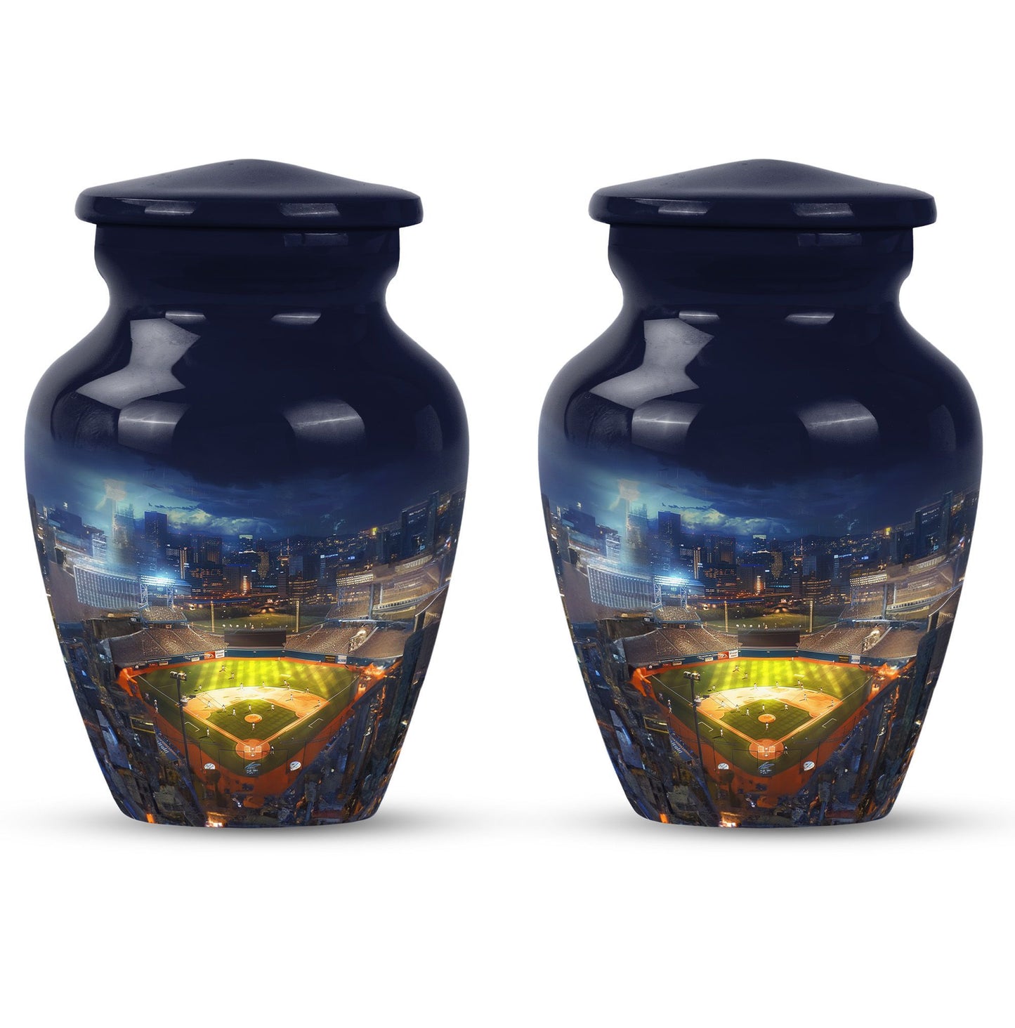 10 inch Classic Snake Design Urn for cremation.