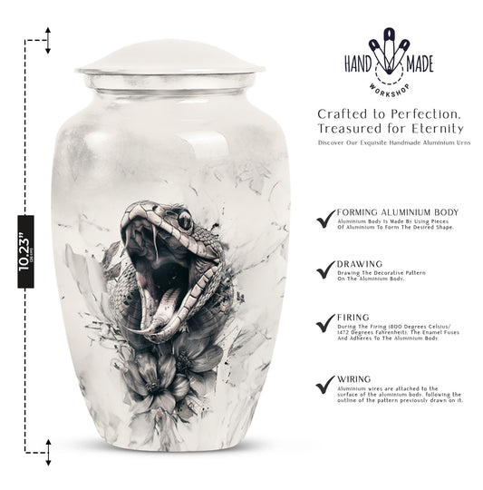 snake urn for adult female