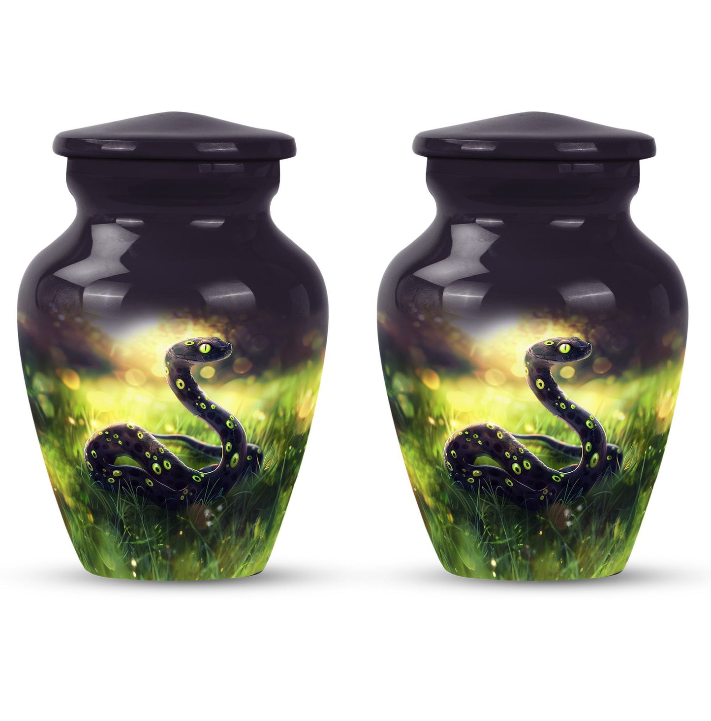 10-inch classic snake urn for women, perfect urn