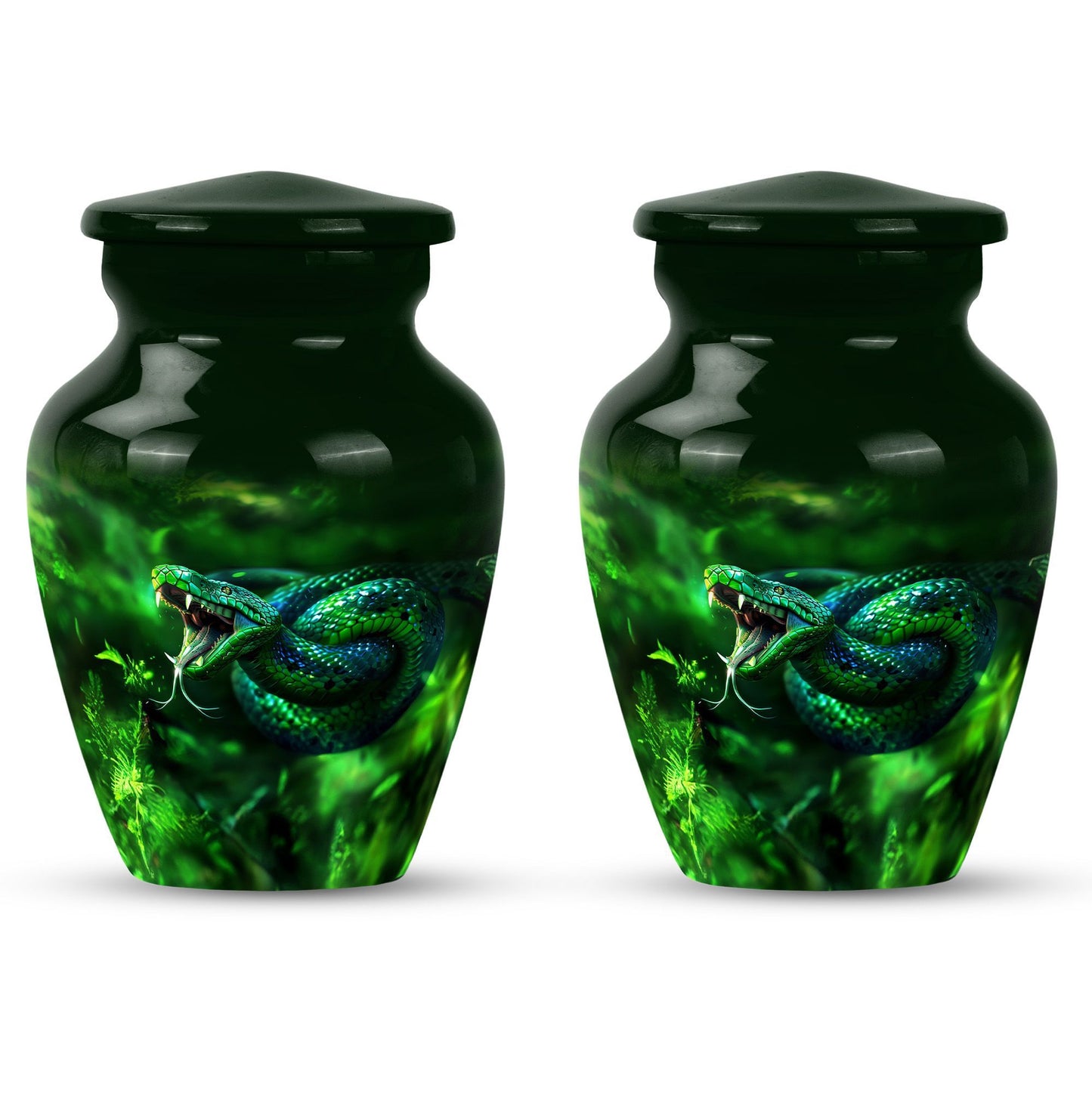 classic snake urn.