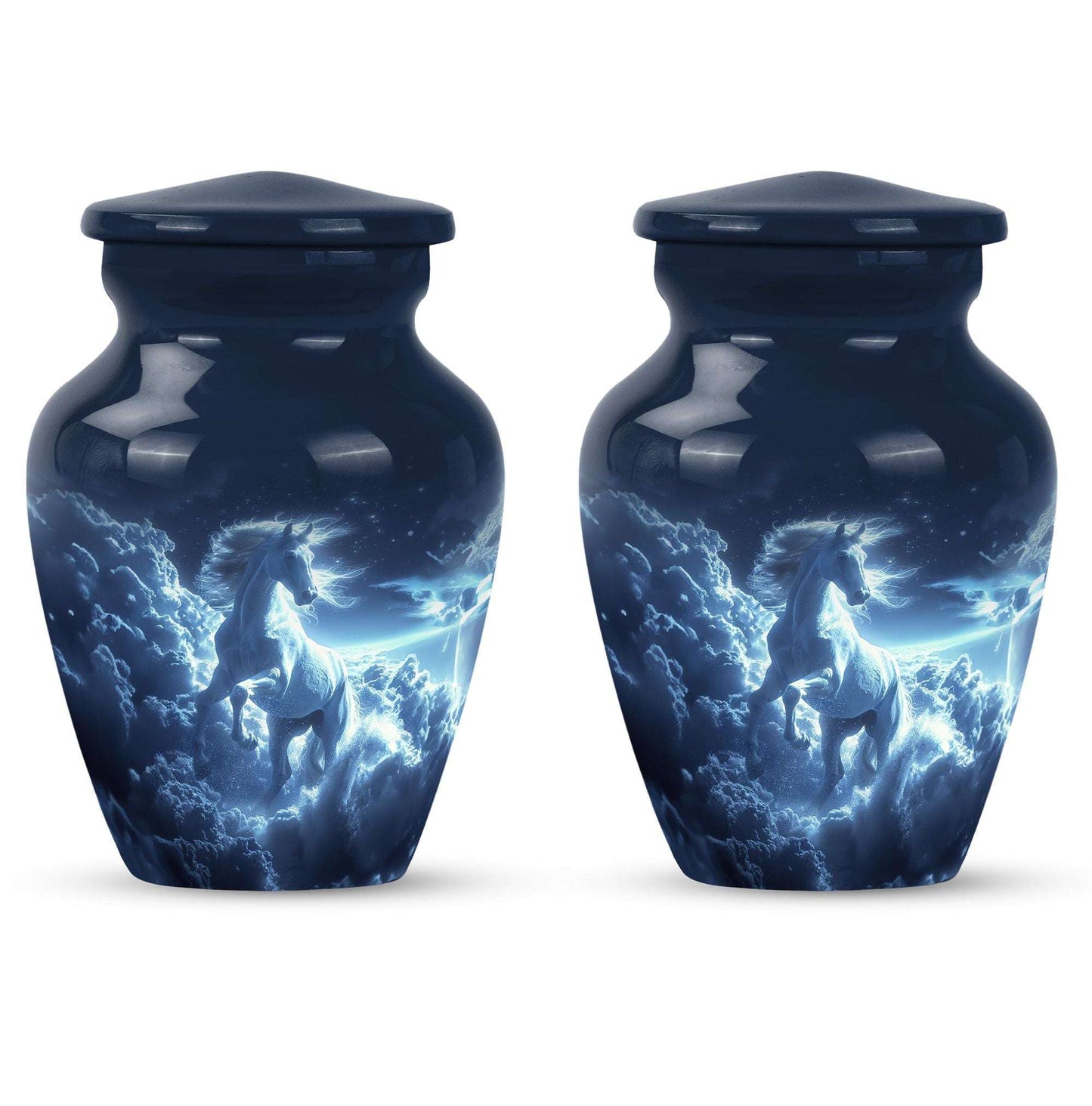 Horse Theme Cremation Urn
