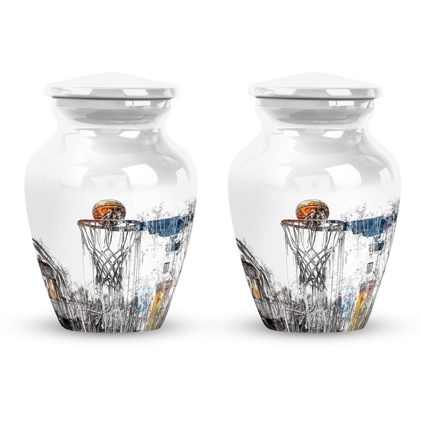 basketball urn for human ashes.