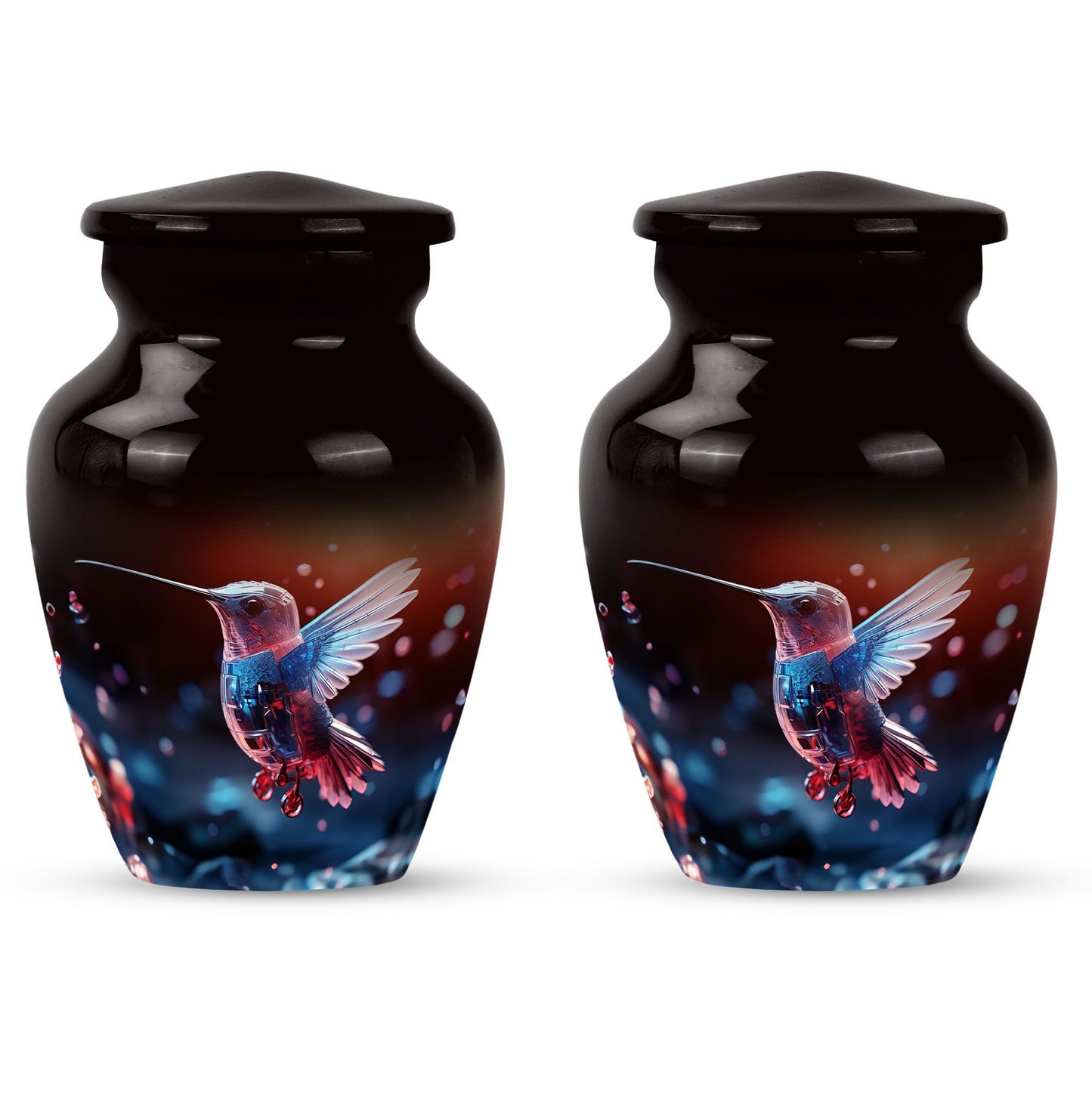 abstract design Urn for adult ashes.