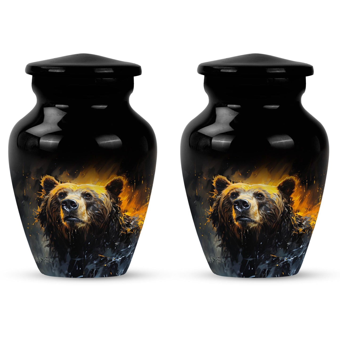 Large Bear Urn for women.
