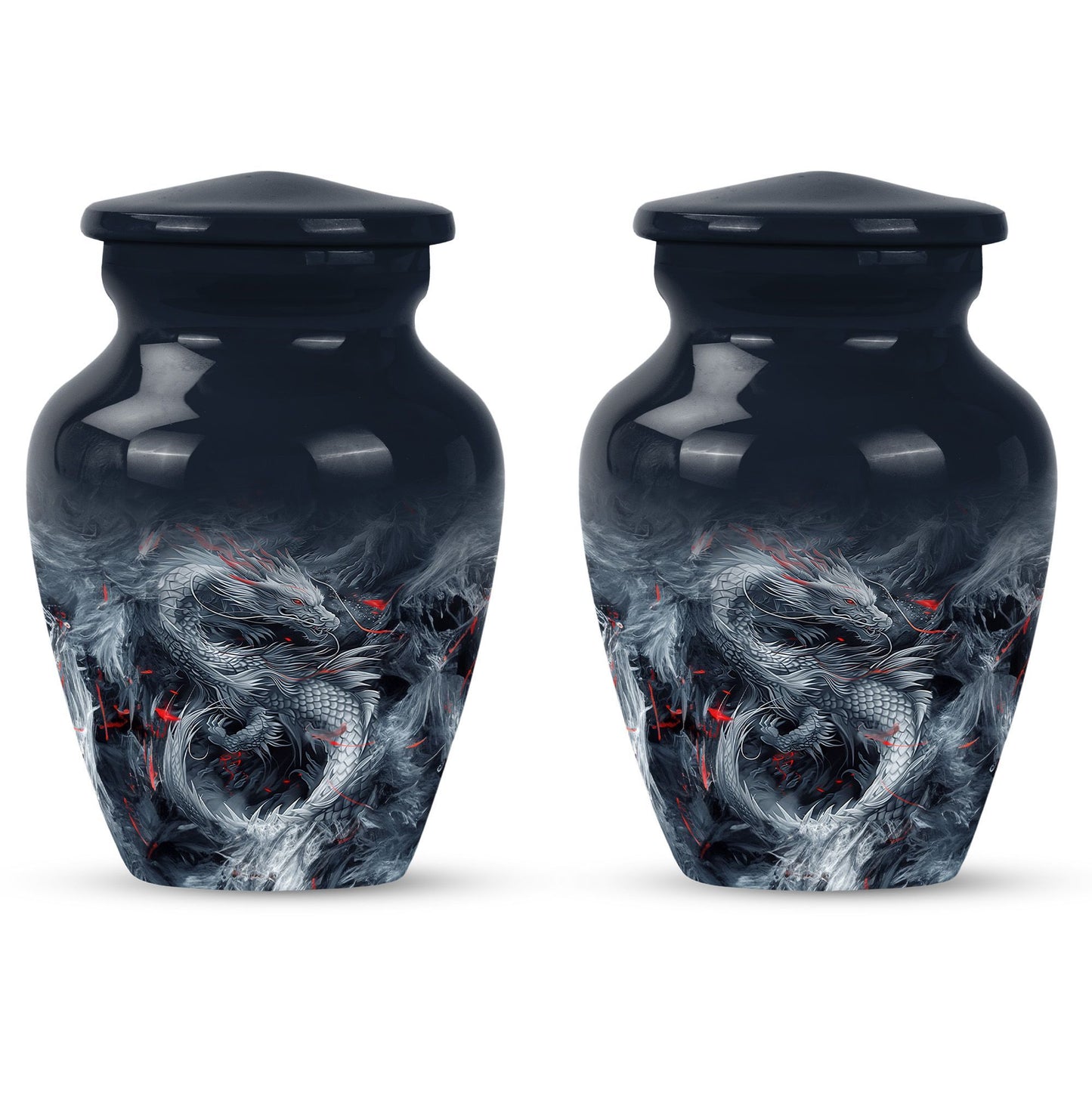 10 inch dragon urn, a classic cremation urn