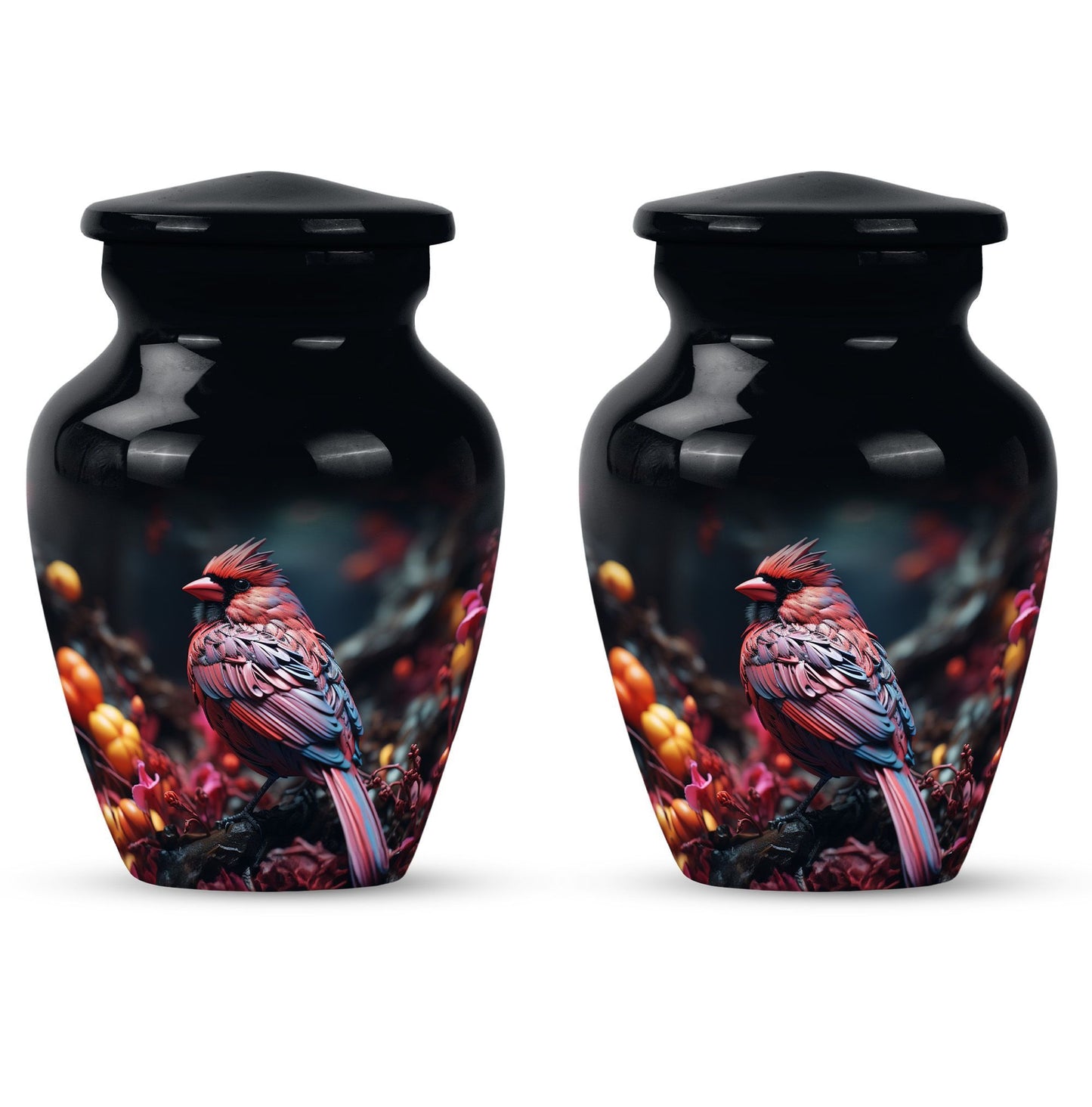 10-inch Classic Cardinal Bird Urn