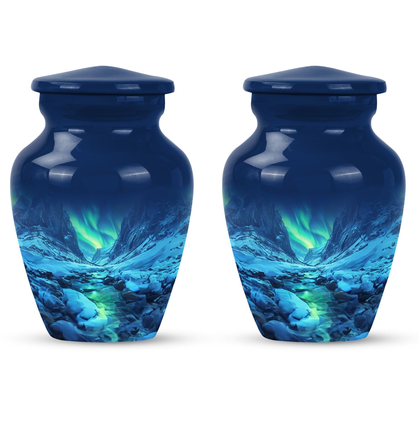 AURORA Borealis Urn for men