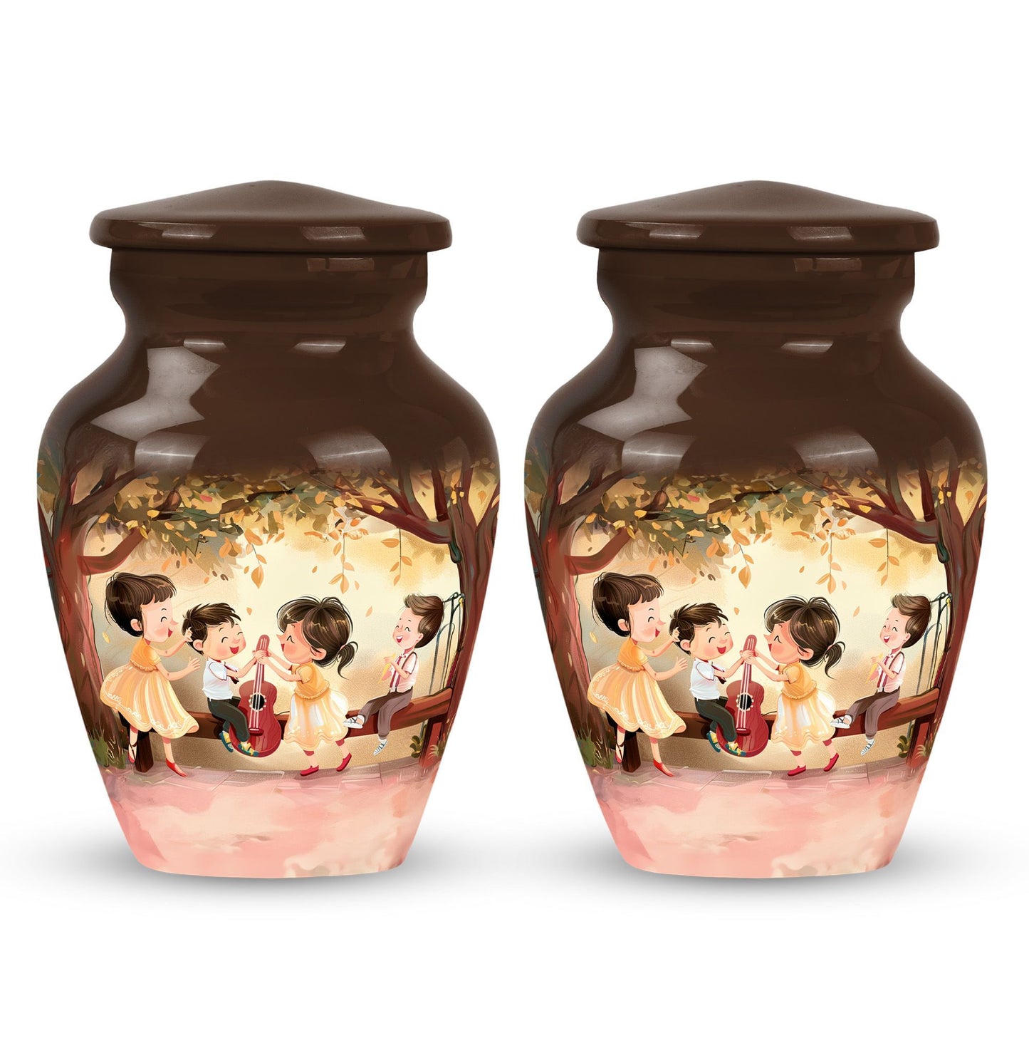 brother and sister memorial urn