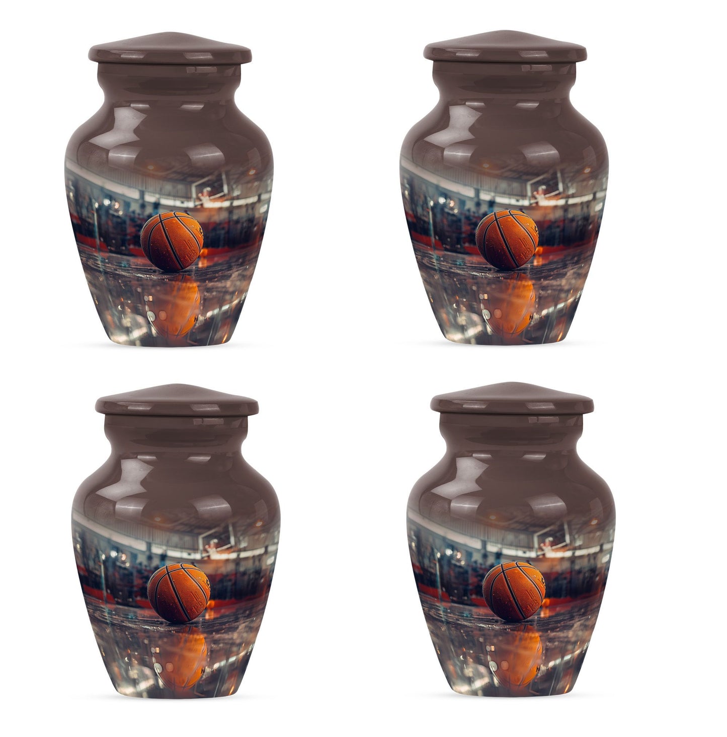 10-inch classic basketball urn for mom,