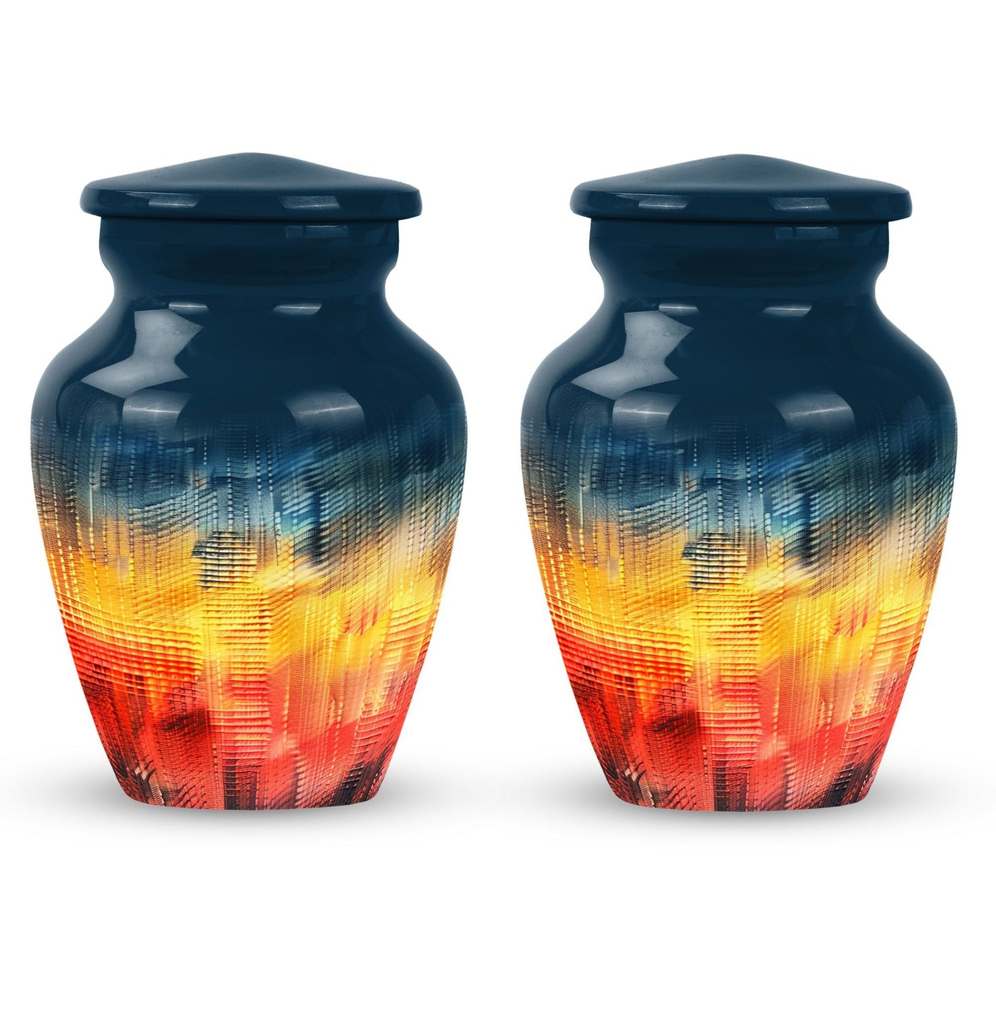 memorial urn, pattern urn for ashes, comes