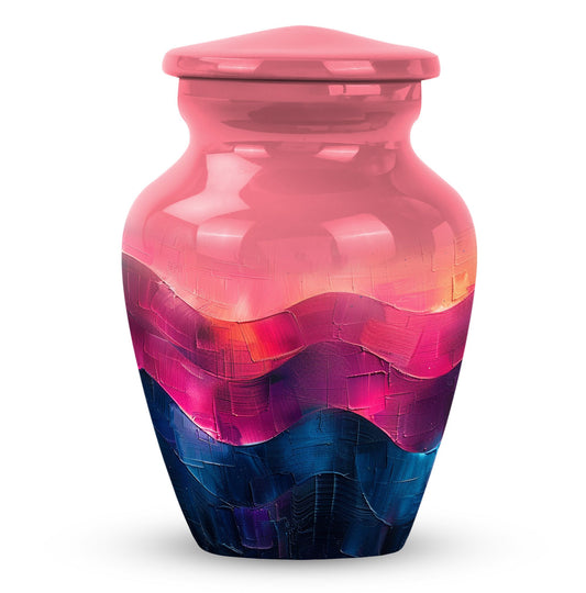 Swirly Pattern Custom Urns For Adult Male & Female - Large Urn For Ashes
