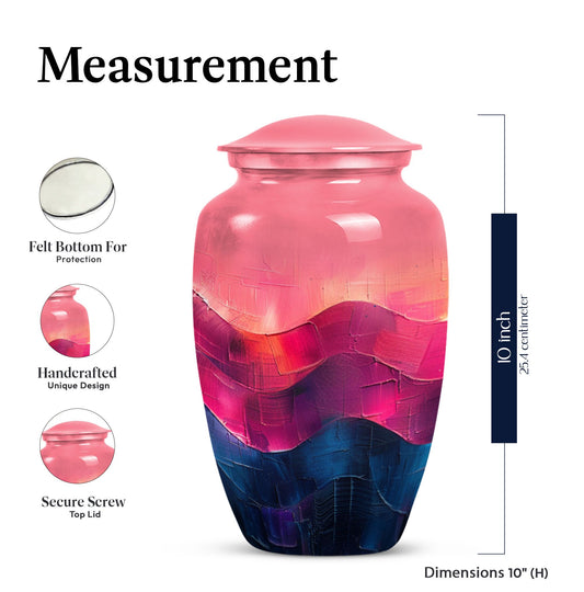 Classic Pattern Urn for men