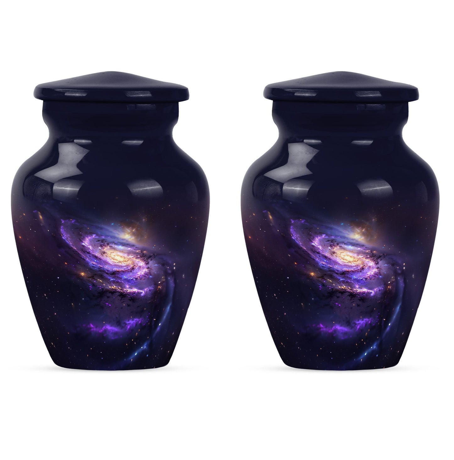 Classic 10 inch Galaxy Urn, a memorial funeral urn