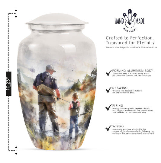 Classic 10-inch Fishing Urn