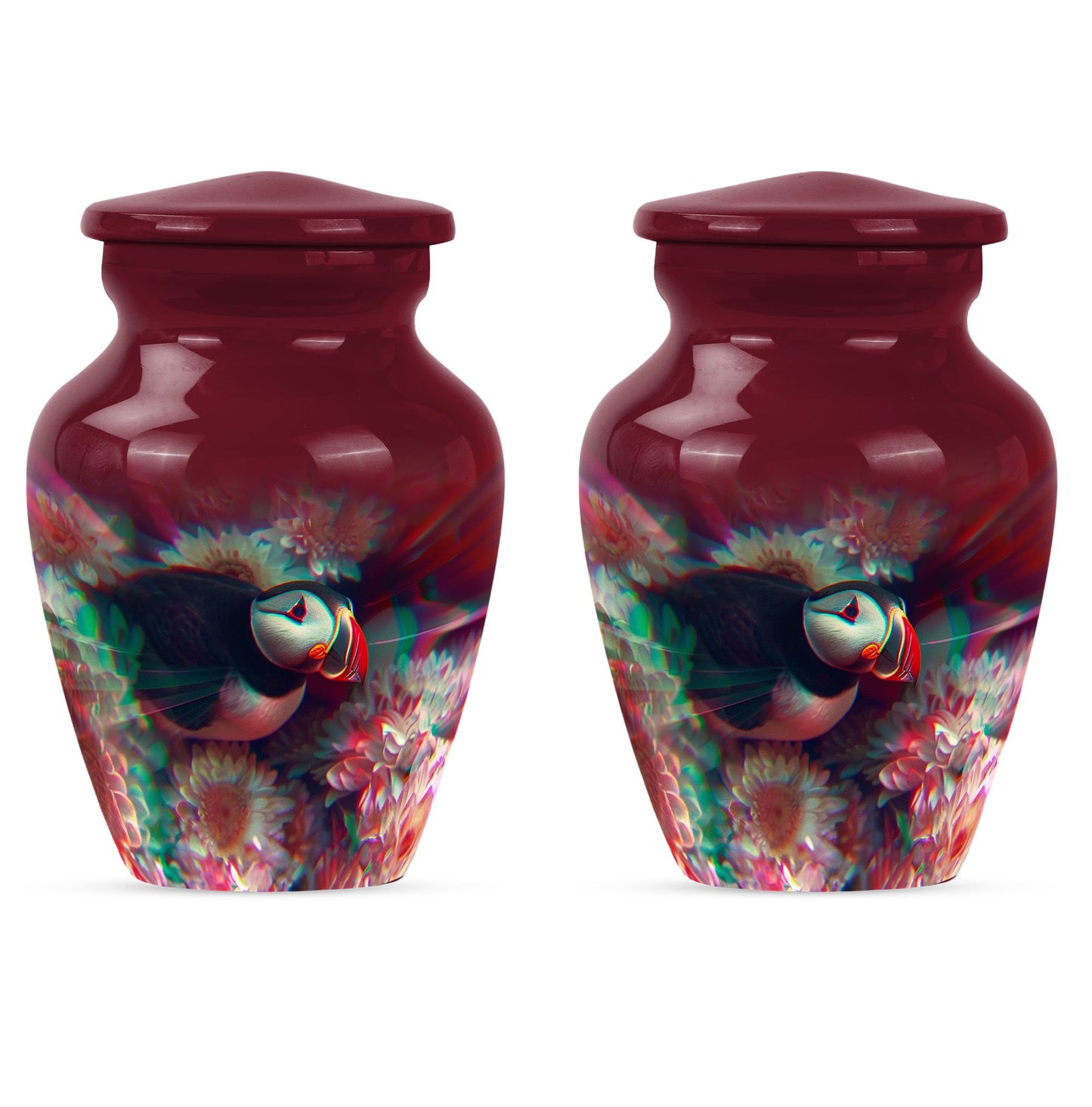 Toucans urn for cremation