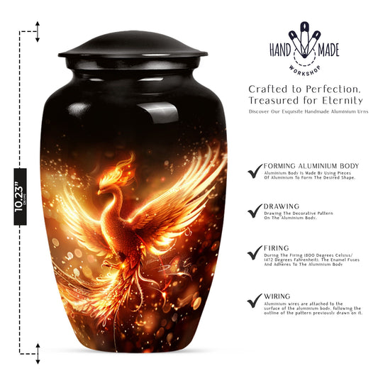 10-inch, classic Phoenix Urn.