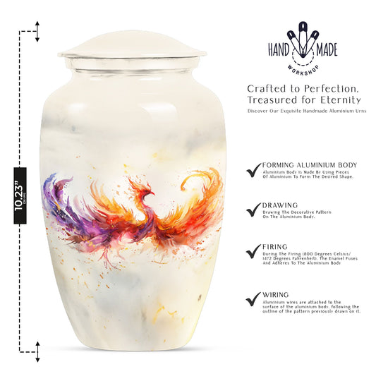 10 inch Classic Phoenix Urn