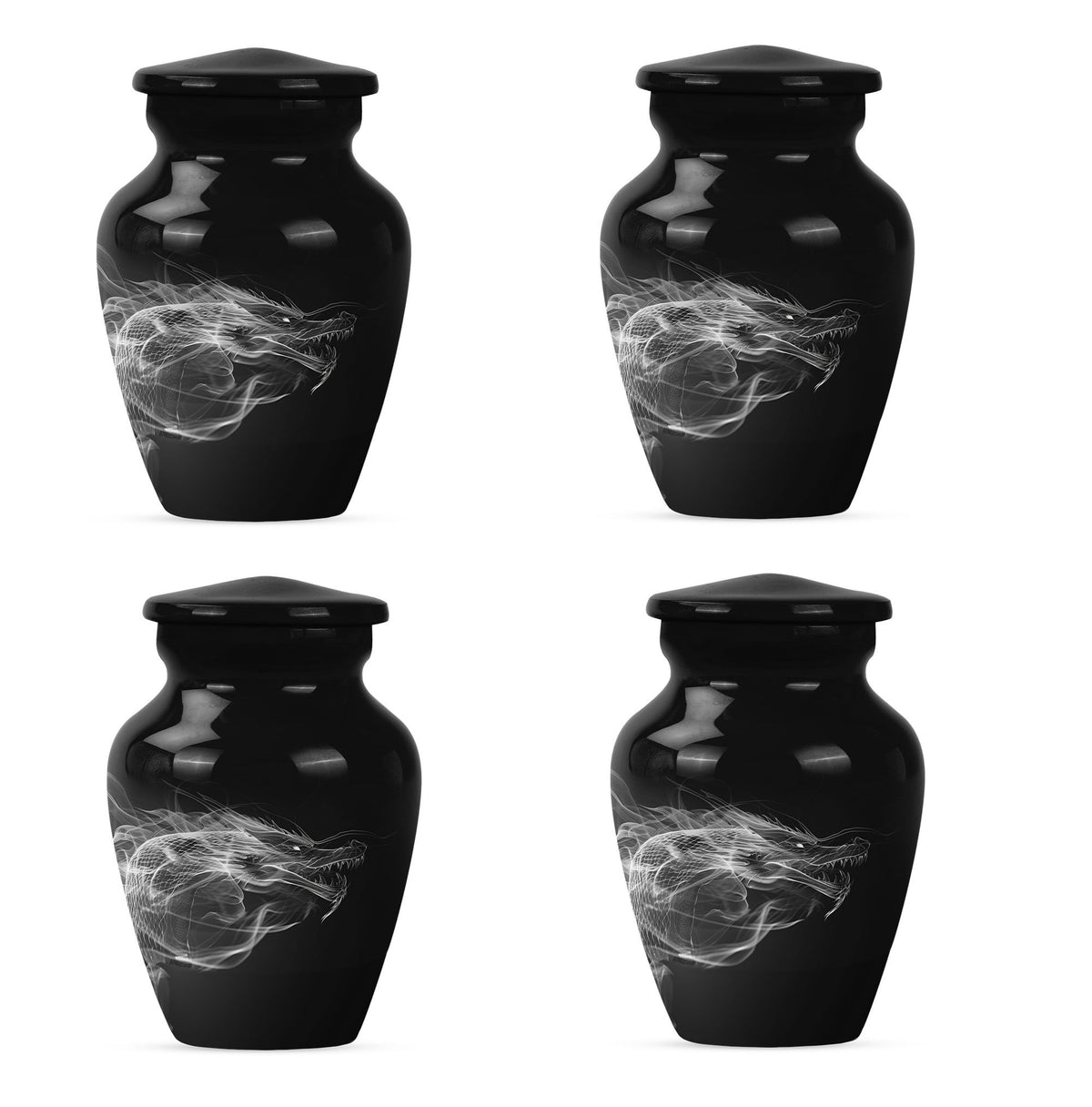 10-inch Classic Dragon Urn