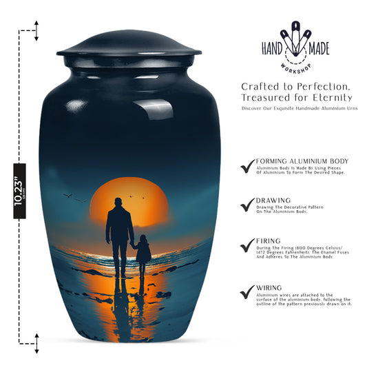 Father Urn for Human Ashes