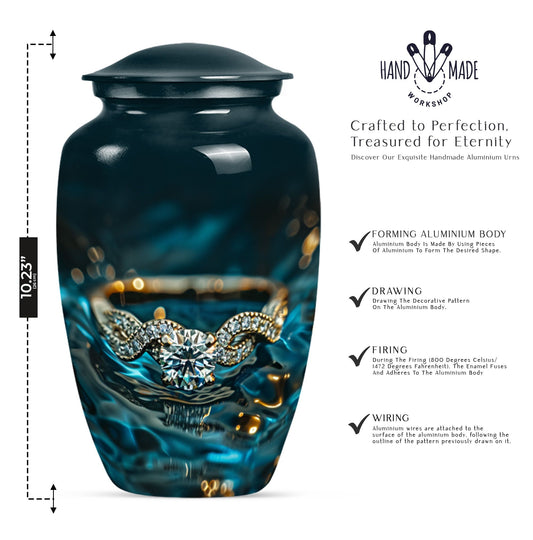 Ring Urn for ashes.