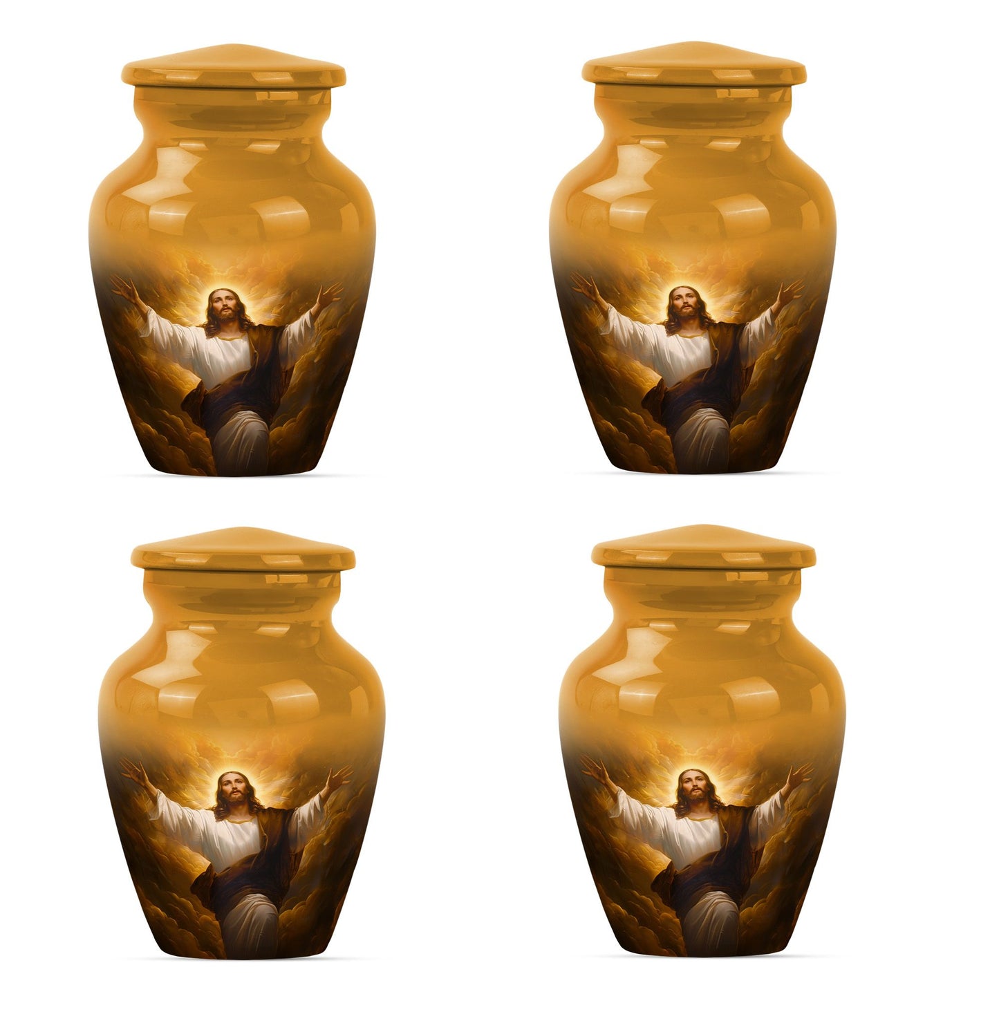Urn for adult male ashes,