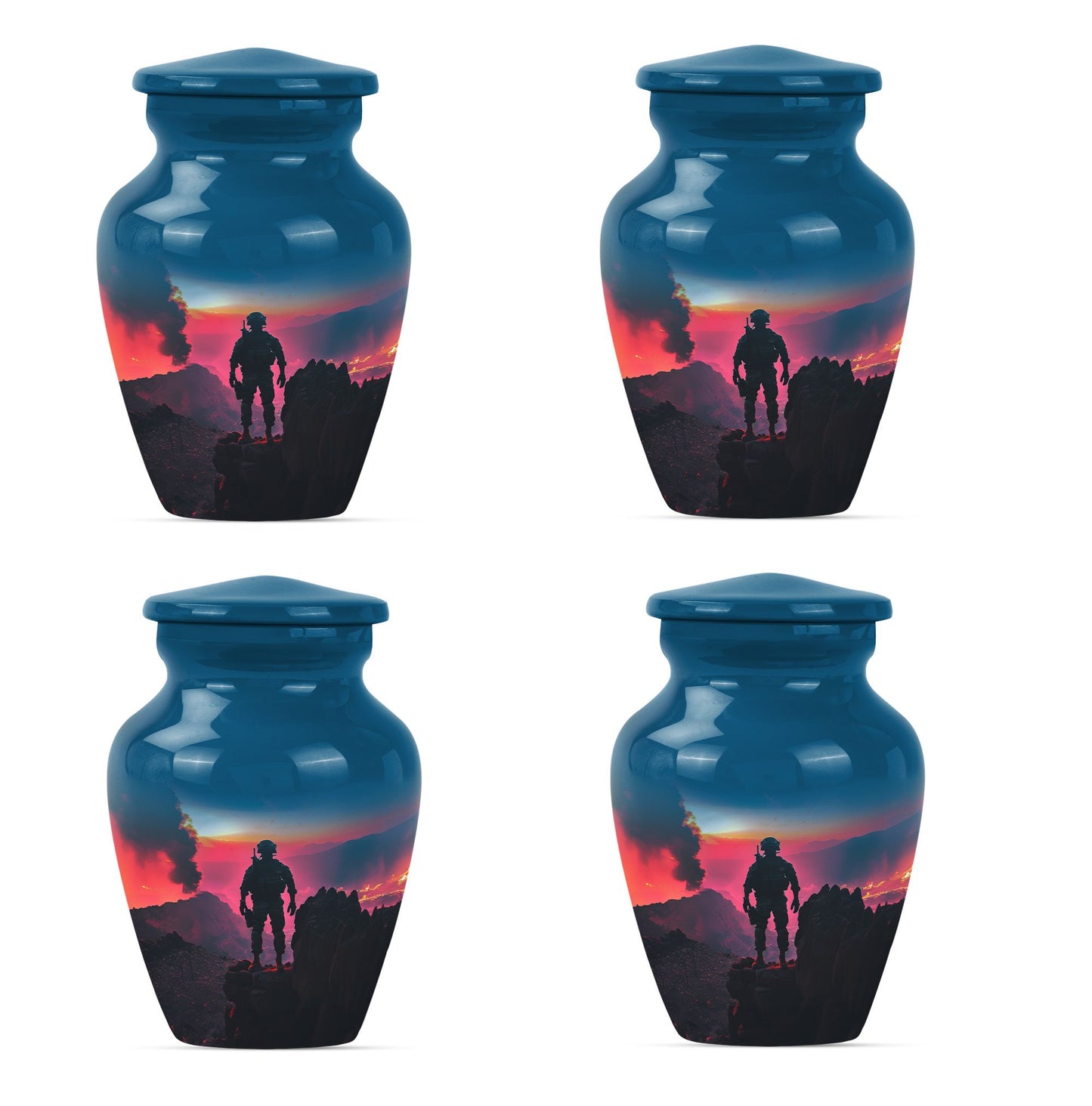 Military urn for ashes