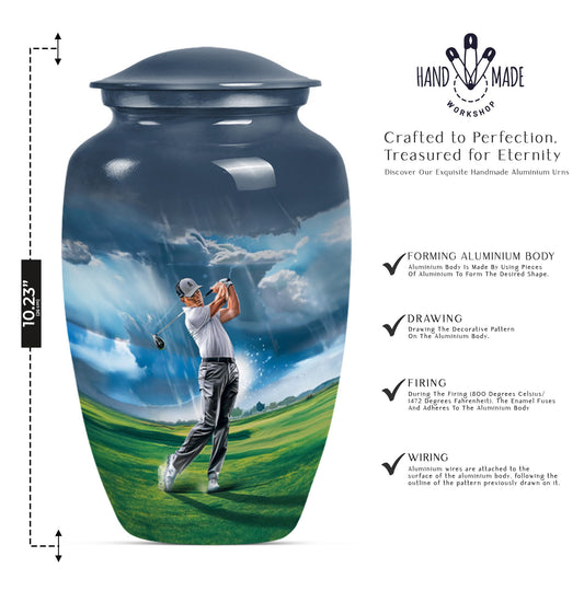 classic golf urn for burial