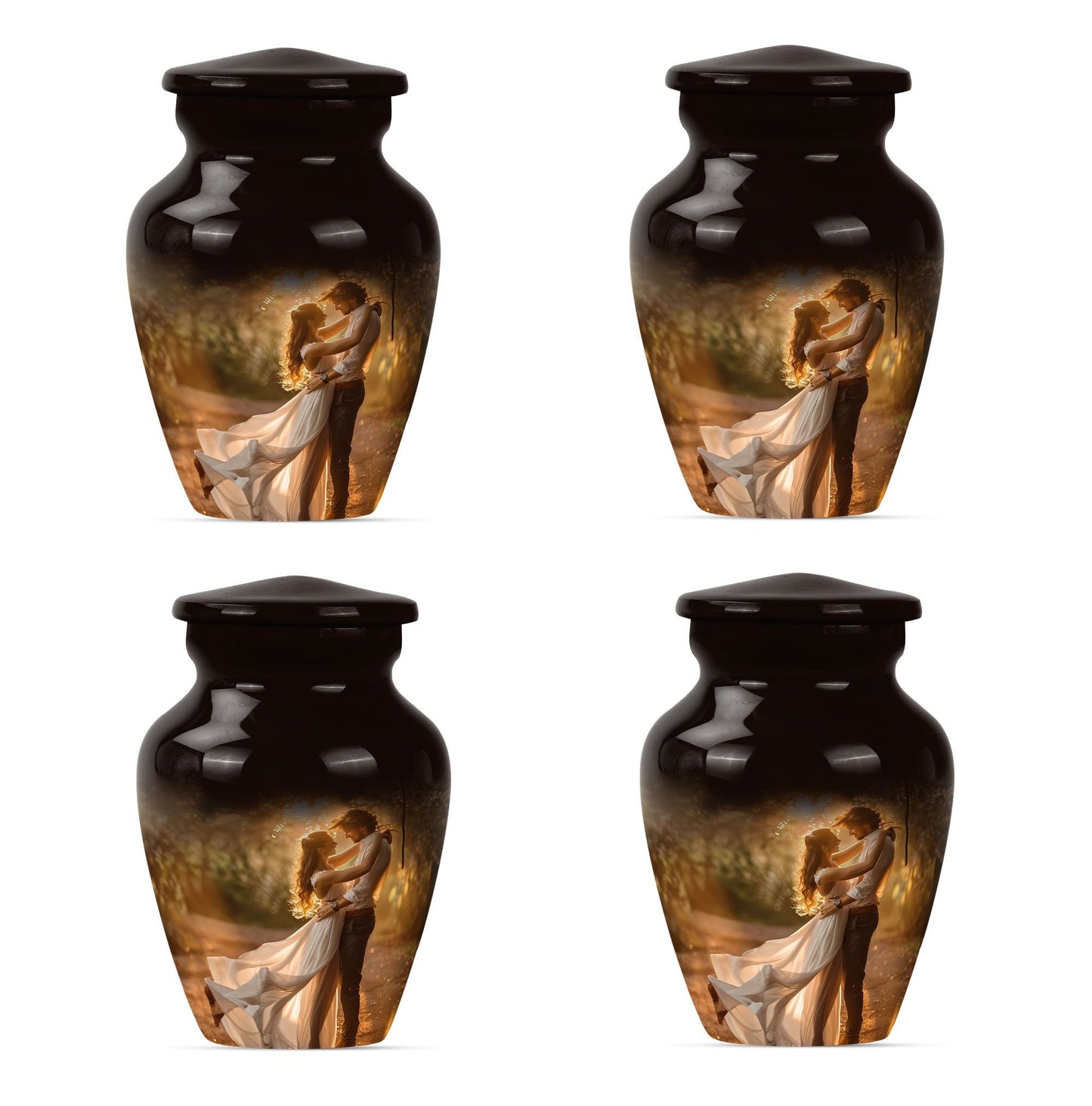 Classic 10-inch dancing urn for men