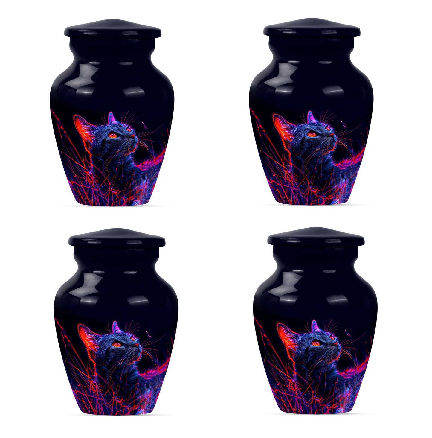 Cat Cremation Urn for Human Ashes.